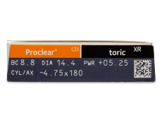 Proclear Toric XR (3 lentilles)