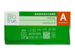 Biotrue ONEday for Astigmatism (30 lentilles)
