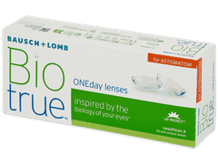 Biotrue ONEday for Astigmatism (30 lentilles)