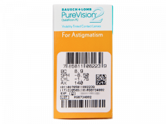 PureVision 2 for Astigmatism (6 lentilles)