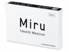 Miru 1 Month Menicon for Astigmatism (6 lentilles)