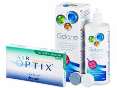 Air Optix for Astigmatism (6 lentilles) + Gelone 360 ml