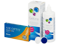 Air Optix Night and Day Aqua (6 lentilles) + Gelone 360 ml