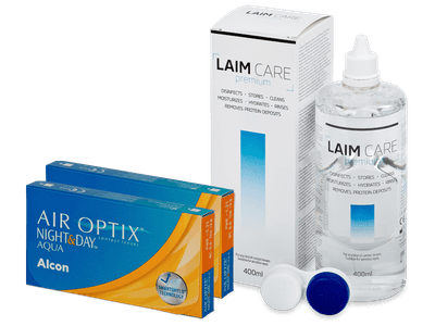 Air Optix Night and Day Aqua (2x3 lentilles)
