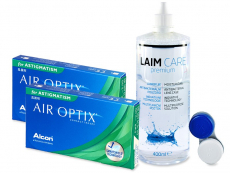 Air Optix for Astigmatism (2x3 lentilles) + Laim-Care 400ml