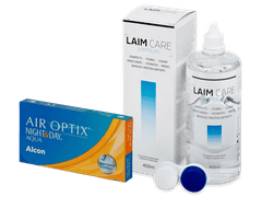 Air Optix Night and Day Aqua (6 lentilles) + Laim Care solution 400 ml