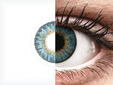 Lentilles de contact effet naturel Bleu - correctrices - Air Optix (2 lentilles)