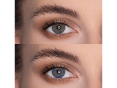 Lentilles de contact effet naturel Bleu - correctrices - Air Optix (2 lentilles)