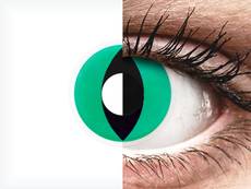 Lentilles de contact Vert Anaconda - ColourVue Crazy (2 lentilles)