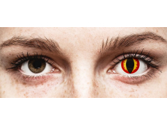 Lentilles de contact Rouge Dragon Eyes - ColourVue Crazy (2 lentilles)
