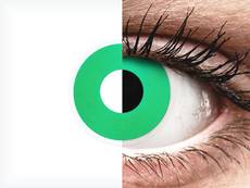 Lentilles de contact Vert Emerald - ColourVue Crazy (2 lentilles)