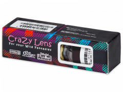 Lentilles de contact Jaune Smiley - ColourVue Crazy (2 lentilles)
