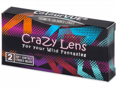Lentilles de contact Orange Twilight - ColourVue Crazy (2 lentilles)