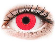 Lentilles de contact Rouge Glow - ColourVue Crazy (2 lentilles)