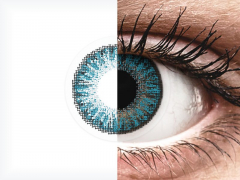 Lentilles de contact Bleu - correctrices - TopVue Color (10 lentilles journalières)