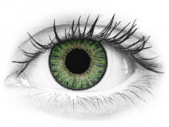 Lentilles de contact Vert - correctrices - TopVue Color (10 lentilles journalières)