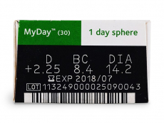 MyDay Daily Disposable (30 lentilles)