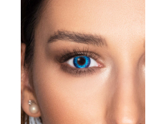 Lentilles de contact effet naturel Bleu Brilliant Blue - Air Optix (2 lentilles)