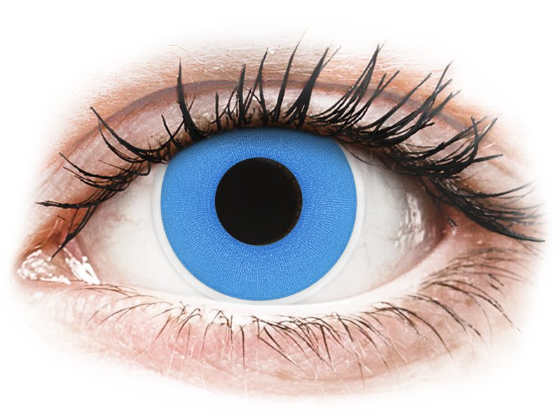 ColourVUE Crazy Lens - Sky Blue - journalières non correctrices (2 lentilles)