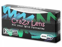 ColourVUE Crazy Lens - Sky Blue - journalières non correctrices (2 lentilles)
