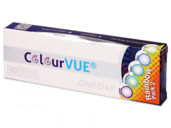 ColourVue One Day TruBlends Rainbow 2 - non correctrices (10 lentilles)