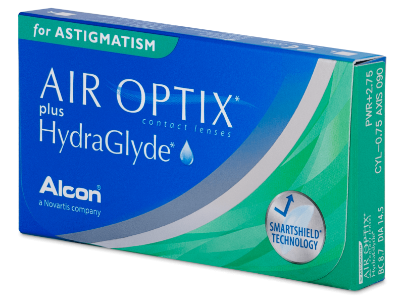 Lentilles Air Optix Plus Hydraglyde For Astigmatism 3 Lentilles Alensa