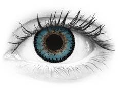 Lentilles de contact Bleu Aqua - ColourVUE 3 Tones (2 lentilles)