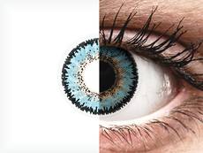 Lentilles de contact Bleu Aqua - ColourVUE 3 Tones (2 lentilles)