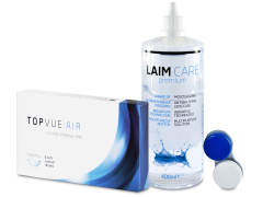 TopVue Air (6 lentilles) + Laim-Care 400ml