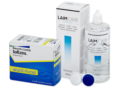 SofLens Multi-Focal (6 lentilles) + Laim-Care 400 ml