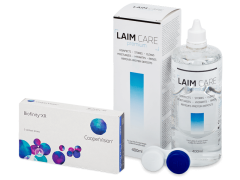 Biofinity XR (3 lentilles) + Laim-Care 400 ml