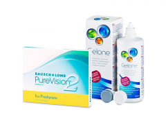 PureVision 2 for Presbyopia (3 lentilles) + Gelone 360 ml