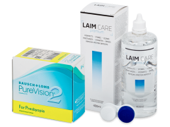 PureVision 2 for Presbyopia (6 lentilles) + Laim-Care 400 ml