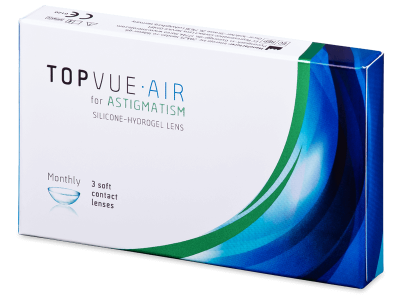 TopVue Air for Astigmatism (3 lentilles)