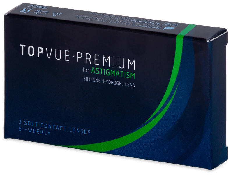 TopVue Premium for Astigmatism (3 lentilles)