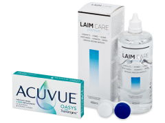 Acuvue Oasys with Transitions (6 lentillles) + solution Laim-Care 400 ml
