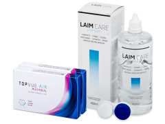 TopVue Air Multifocal (6 lentilles) + Solution Laim-Care 400 ml
