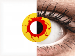 ColourVUE Crazy Lens - Reignfire - journalières non correctrices (2 lentilles)