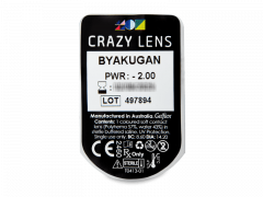 CRAZY LENS - Byakugan - journalières correctrices (2 lentilles)