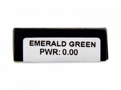 CRAZY LENS - Emerald Green - journalières non correctrices (2 lentilles)