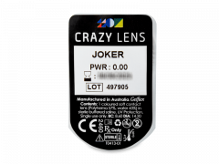 CRAZY LENS - Joker - journalières non correctrices (2 lentilles)