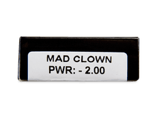CRAZY LENS - Mad Clown - journalières correctrices (2 lentilles)