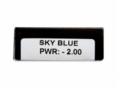 CRAZY LENS - Sky Blue - journalières correctrices (2 lentilles)