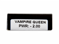 CRAZY LENS - Vampire Queen - journalières correctrices (2 lentilles)