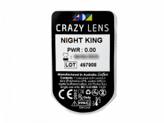 CRAZY LENS - Night King - journalières non correctrices (2 lentilles)