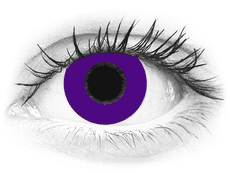 CRAZY LENS - Solid Violet - journalières non correctrices (2 lentilles)