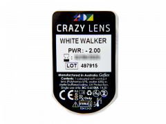 CRAZY LENS - White Walker - journalières correctrices (2 lentilles)