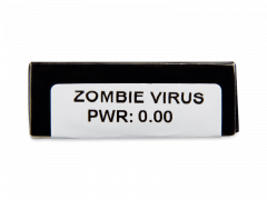 CRAZY LENS - Zombie Virus - journalières non correctrices (2 lentilles)