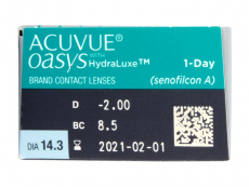 Acuvue Oasys 1-Day with Hydraluxe (30 lentilles)