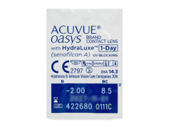 Acuvue Oasys 1-Day with Hydraluxe (30 lentilles)